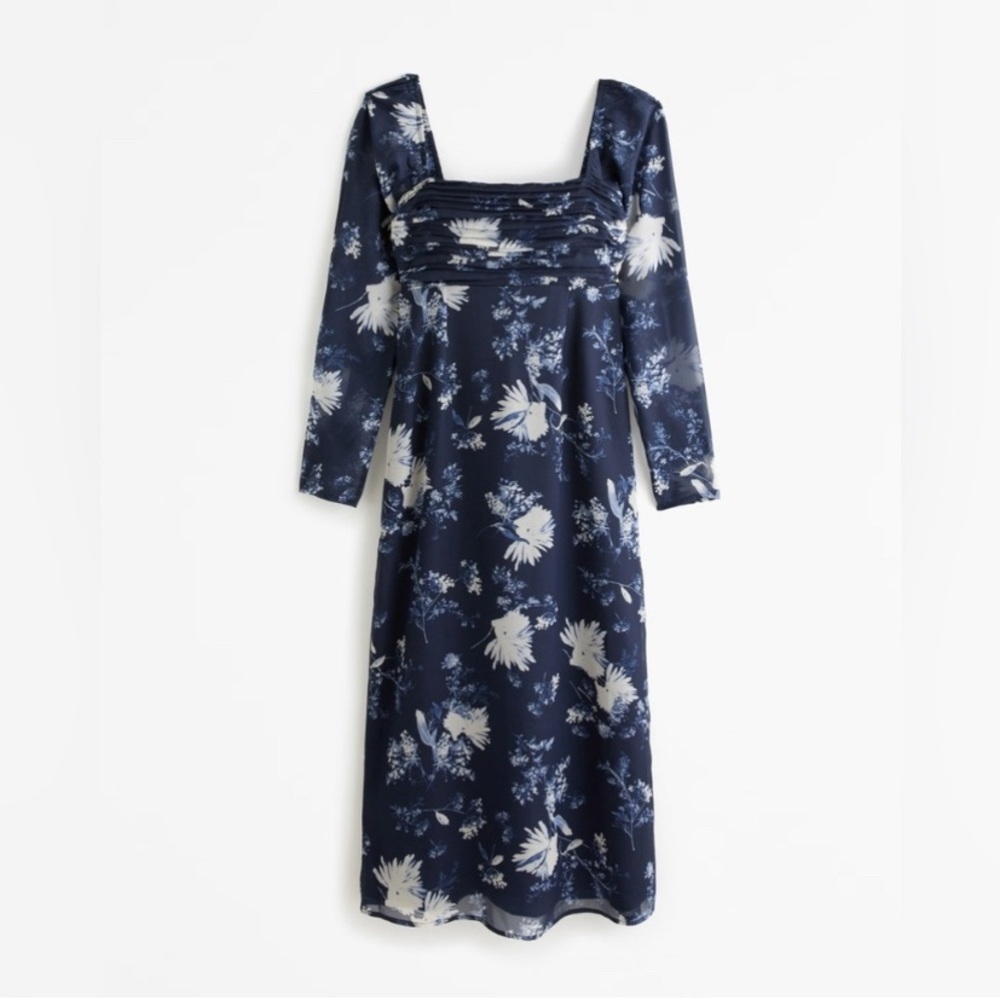 Abercrombie Emerson Chiffon Midi Dress